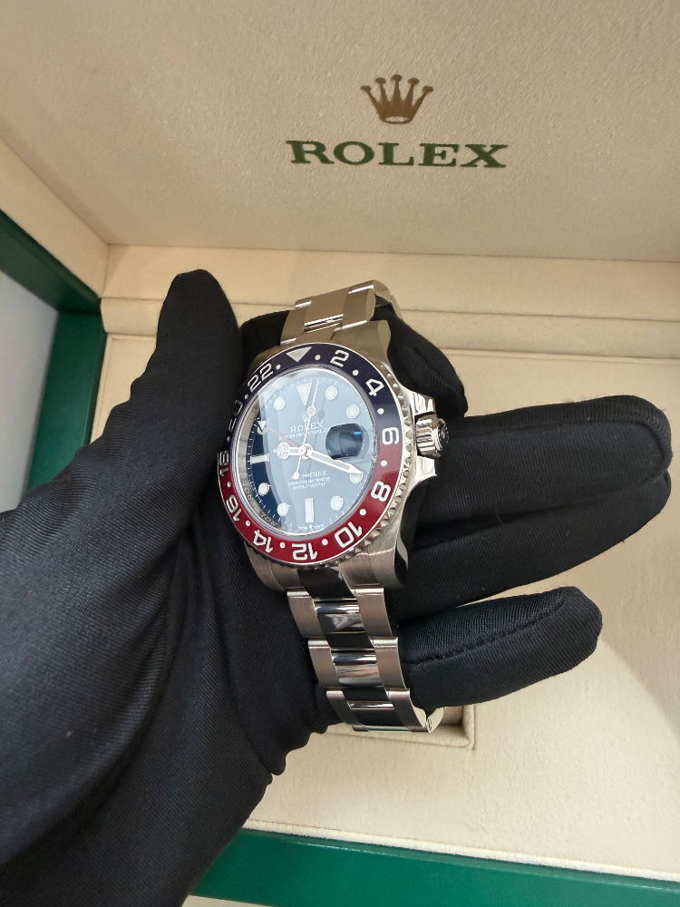 Часы Rolex 126719BLRO BLUE GMT-Master II White gold