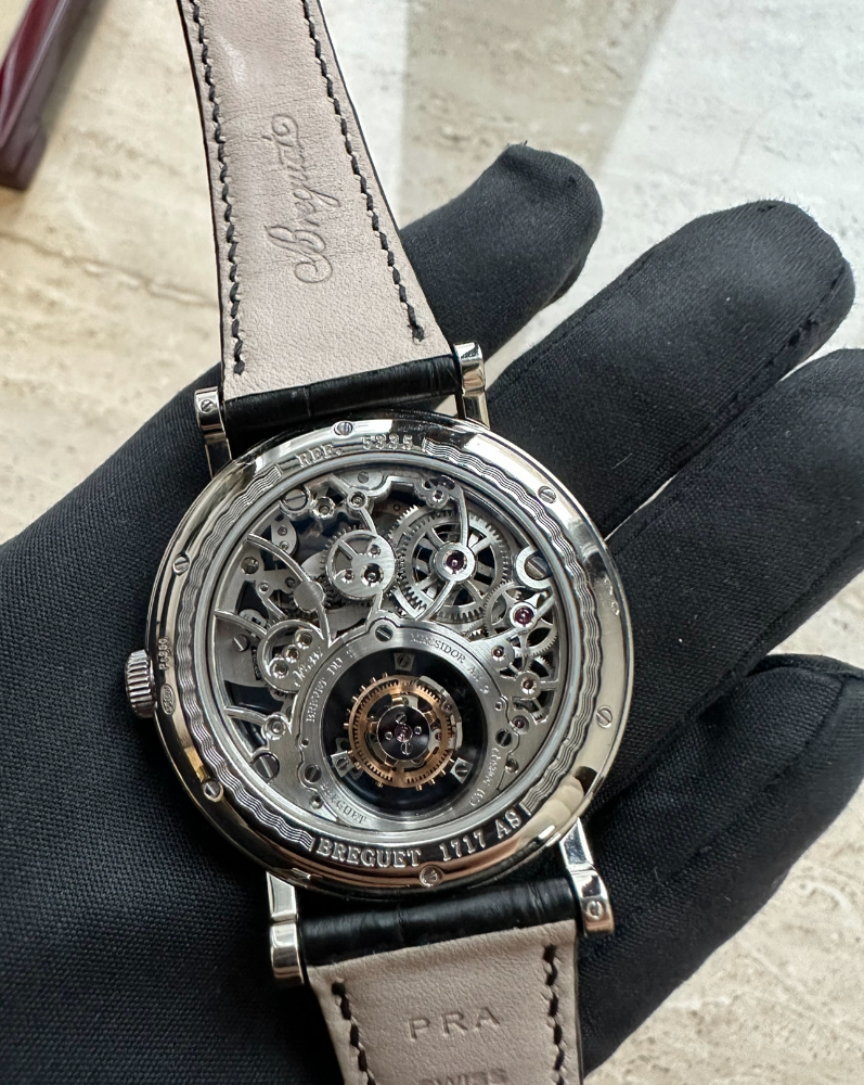 Часы Breguet Classique Complications Tourbillon Messidor 5335PT/42/9W6