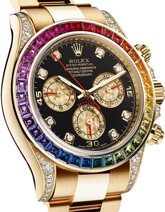 Фирмы дорогих часов. Rolex Daytona Rainbow. Часы Rolex Daytona Rainbow. Часы ролекс женские Дайтона. Часы Rolex (1276999).