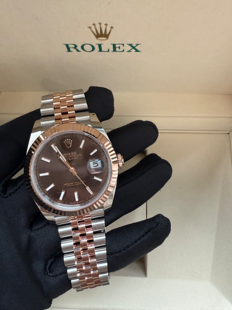 Часы Rolex Datejust 41mm Steel and Everose Gold 126331-0002