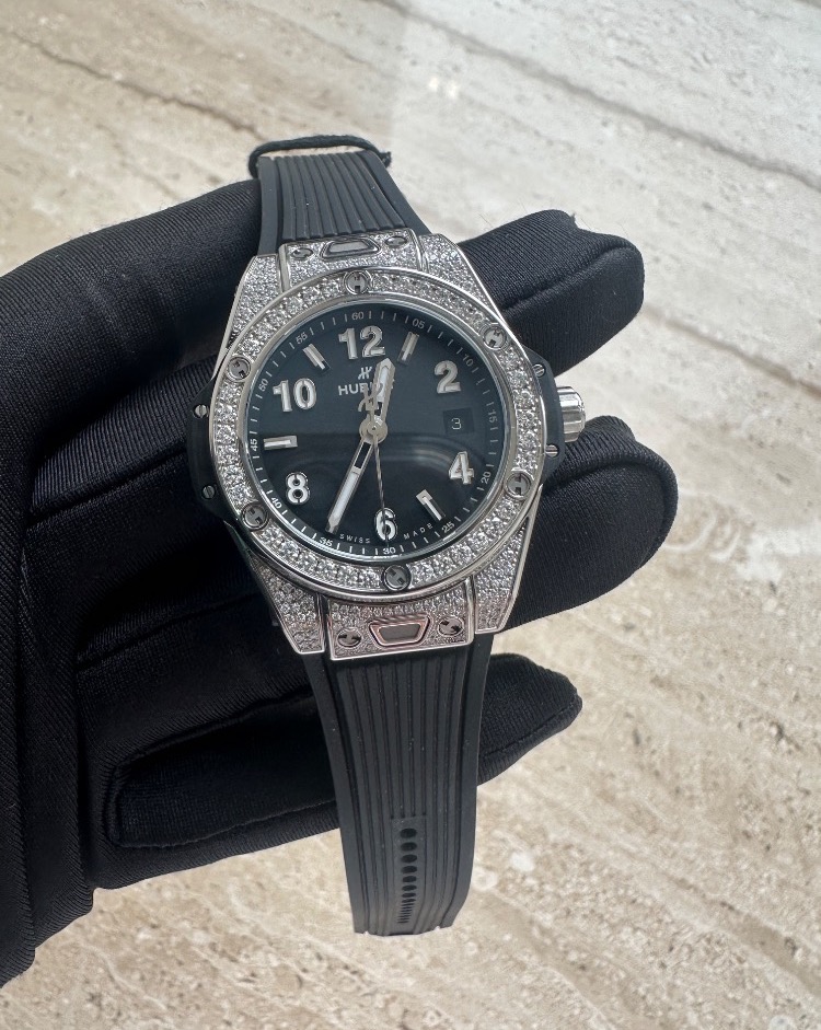 Часы Hublot Big Bang One Click Steel Pave 485.SX.1170.RX.1604