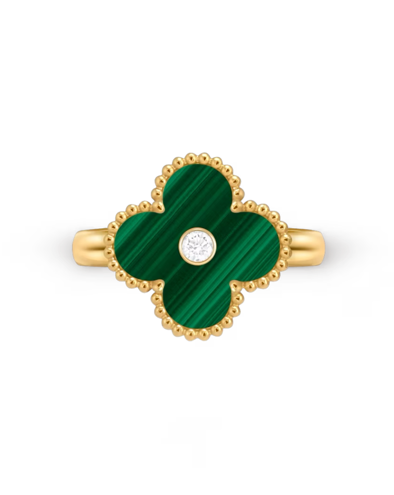 Кольцо Van Cleef & Arpels Vintage Alhambra ring VCARO3QM00