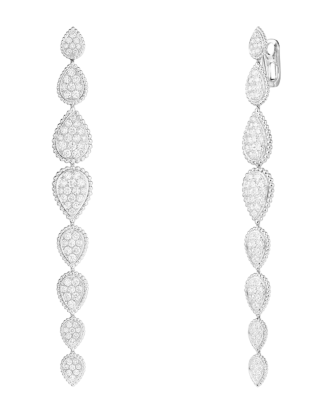 Серьги Boucheron Serpent bohème pendant earrings JCO01447