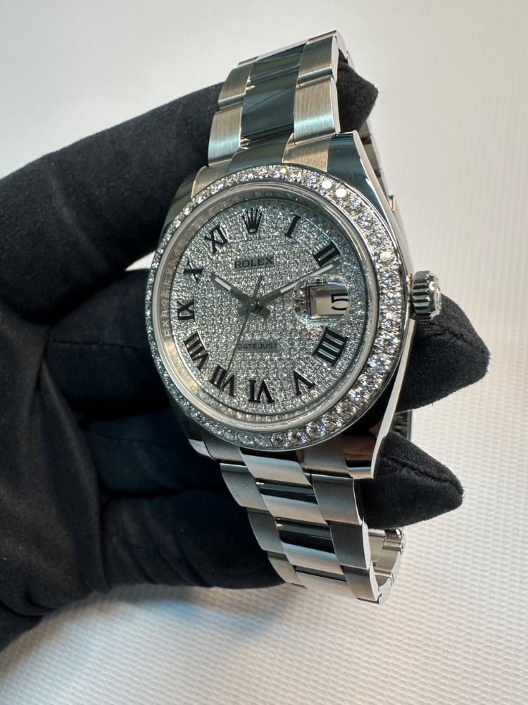 Часы Rolex DATEJUST DIAMONDS 41 MM OYSTERSTEEL