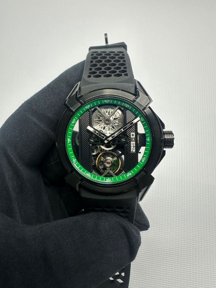 Часы JACOB & Co Epic X Titanium Skeleton Khabib EX110.21.AB.AE.A