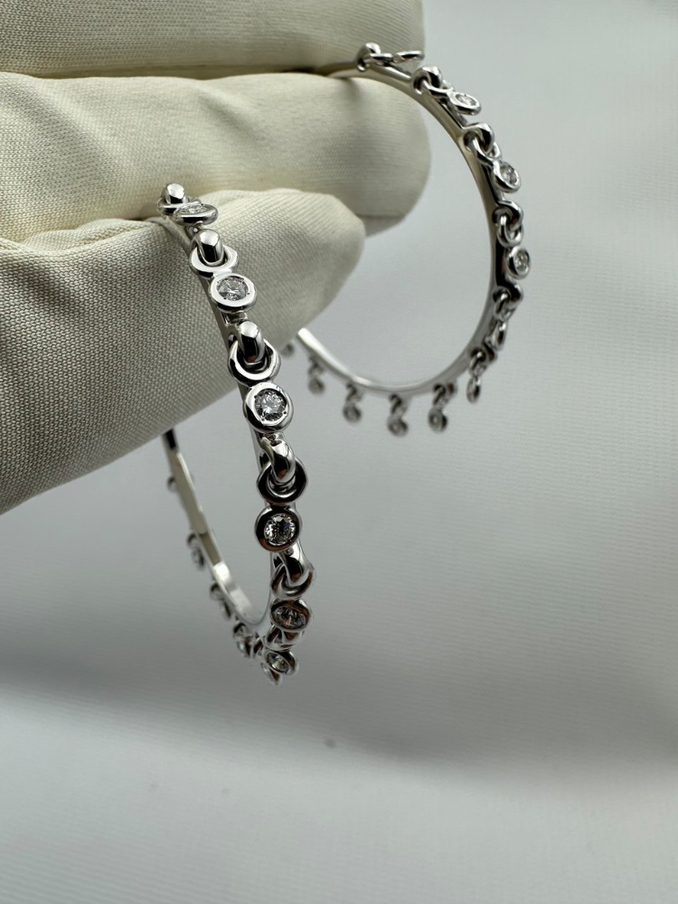 Серьги Dior Christian Hoop