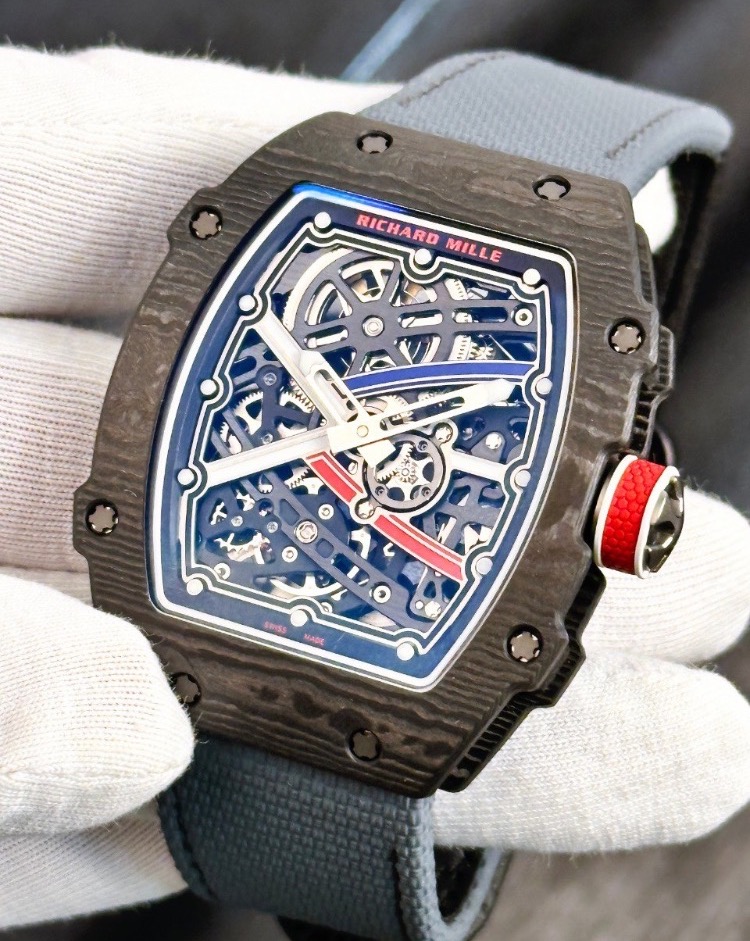 Часы Richard Mille WATCHES RM 67-02 Sebastien Ogier Grey Strap