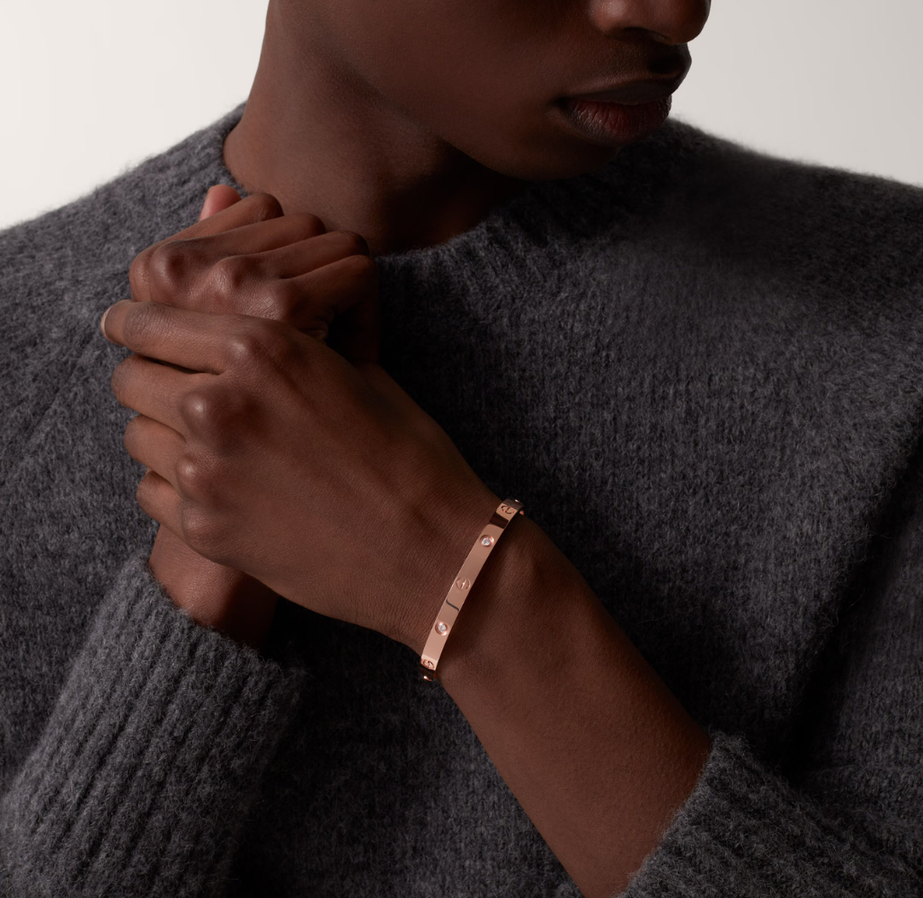 Браслет Cartier LOVE 4 БРИЛЛИАНТА CRB6070019