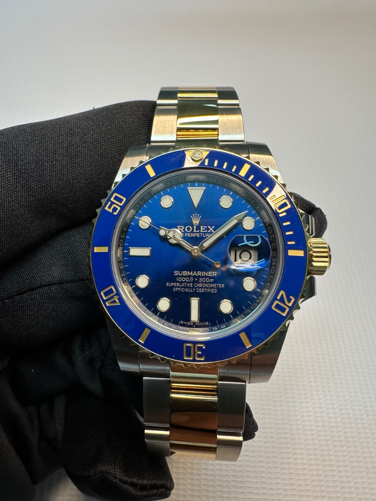 Часы Rolex Submariner Steel and Yellow Gold Ceramic 116613LB