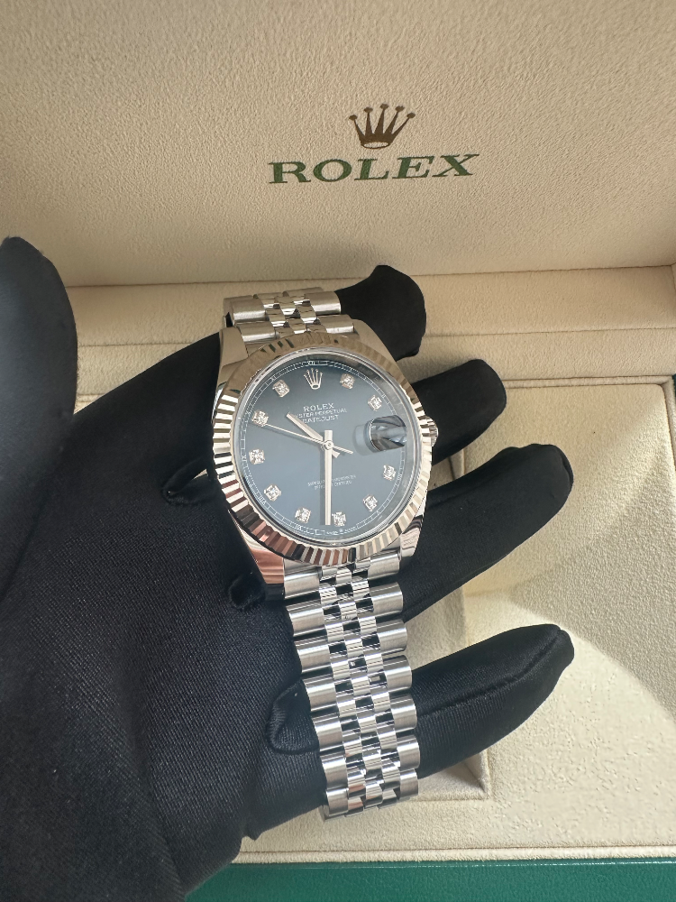 Часы Rolex Datejust 41mm Steel and White Gold 126334-0016