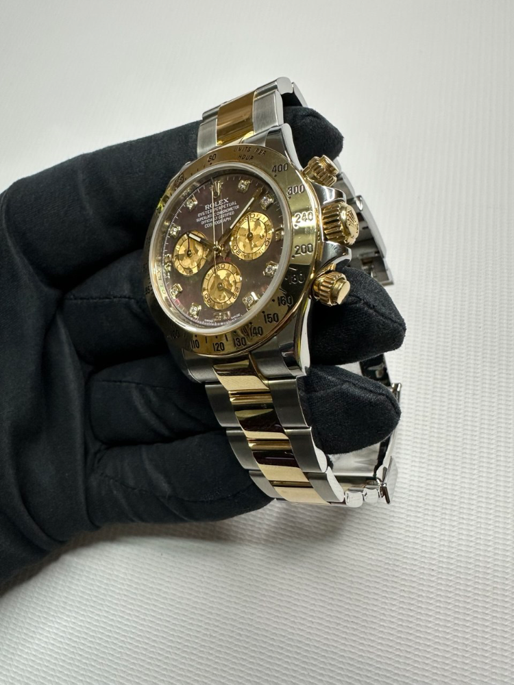 Часы Rolex Cosmograph Daytona 40mm Steel and Yellow Gold 116523 dkym