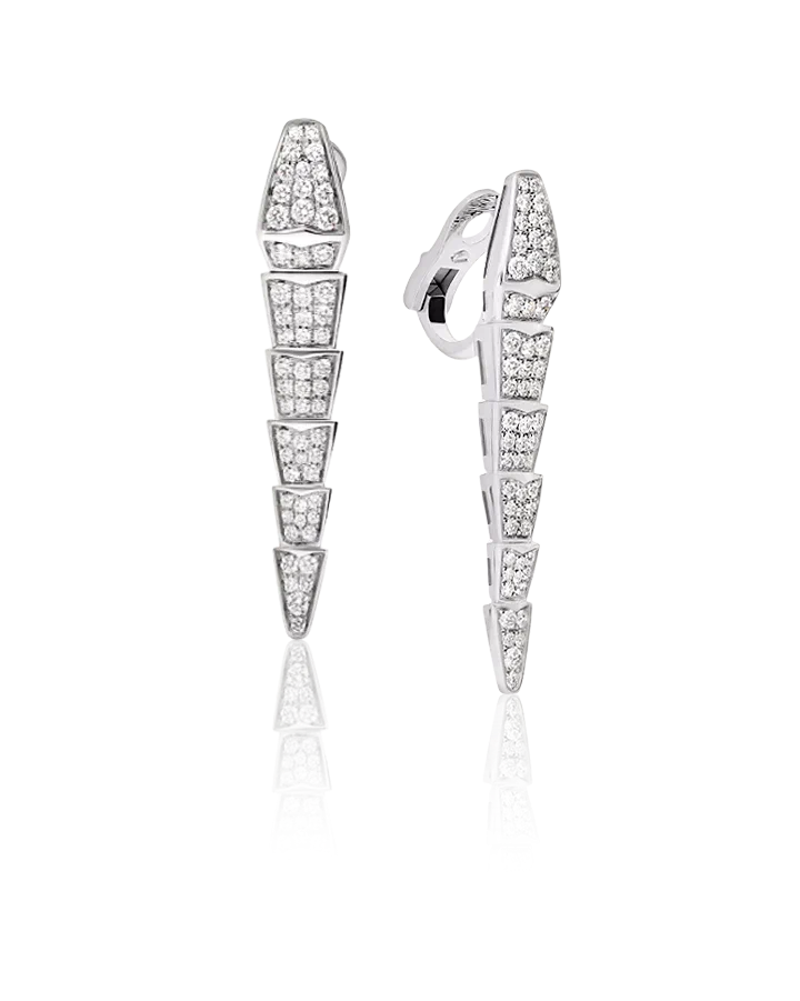 Серьги BVLGARI SERPENTI VIPER EARRINGS 348320