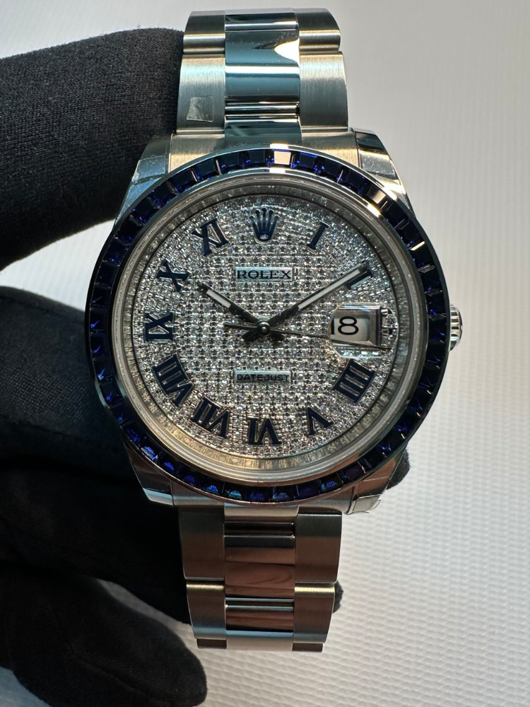 Часы Rolex Datejust 41mm 126300 Тюнинг
