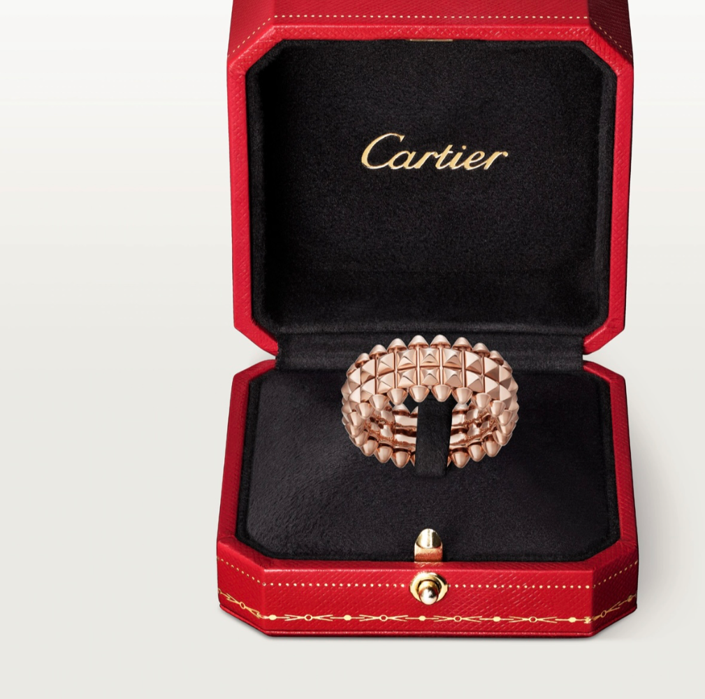 Кольцо Cartier CLASH DE RING DOUBLE ROW B4237852