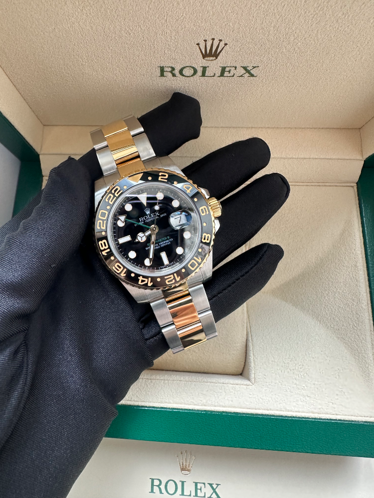 Часы Rolex GMT Master II 40mm Steel and Yellow Gold 116713LN
