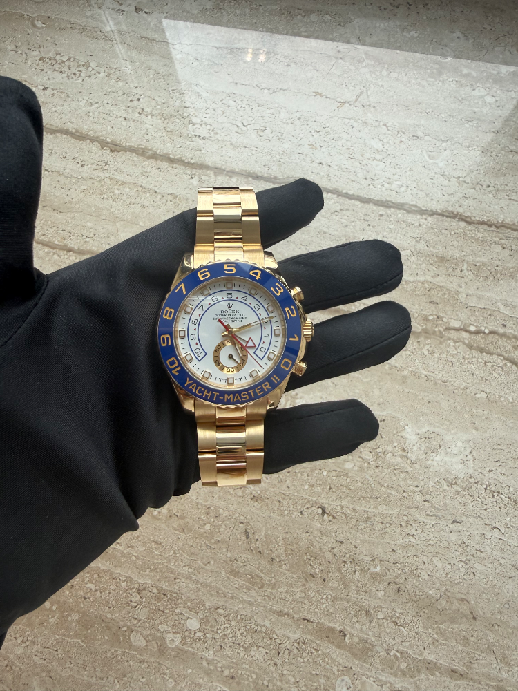 Часы Rolex YACHT-MASTER II 44MM YELLOW GOLD 116688
