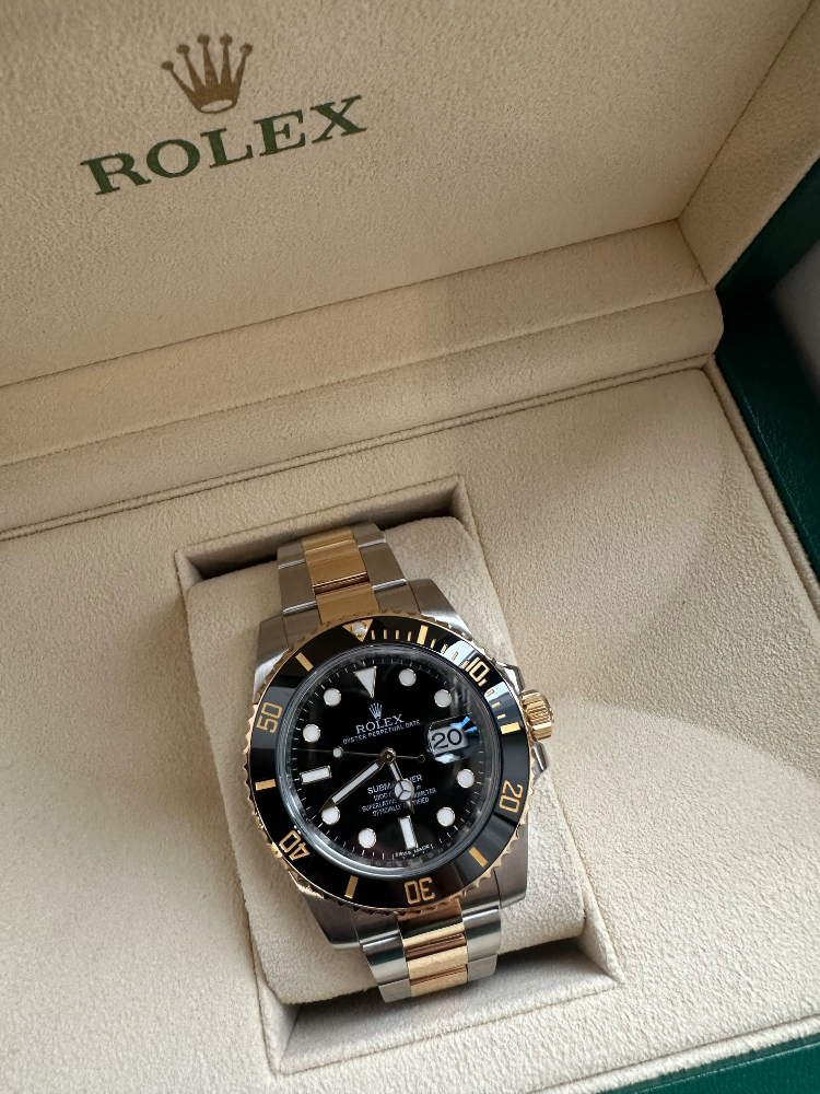 Часы Rolex Submariner Date 40mm Steel and Yellow Gold Ceramic 116613LN
