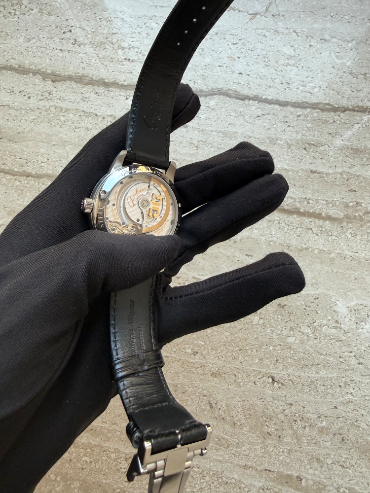 Часы Glashütte Original Original PanoMaticLunar Steel 40 mm 1-90-02-46-32-35