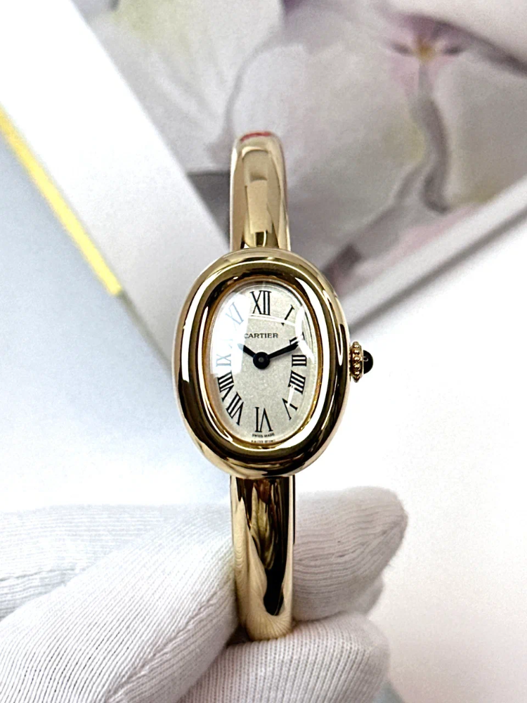 Часы Cartier BAIGNOIRE WATCH (SIZE 16) YELLOW GOLD WGBA0021