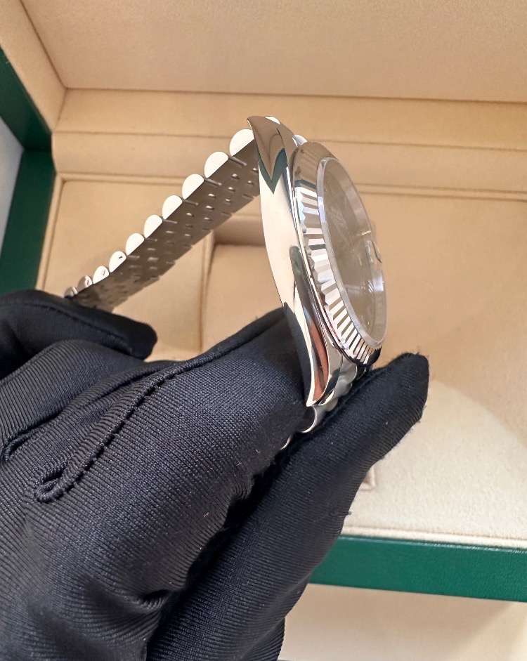 Часы Rolex DATEJUST 41MM STEEL AND WHITE GOLD 126334-0038