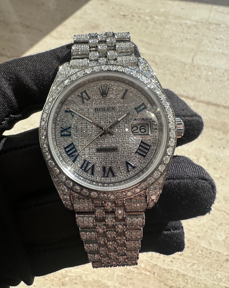 Часы Rolex DATEJUST DIAMONDS 41мм 126300FIX