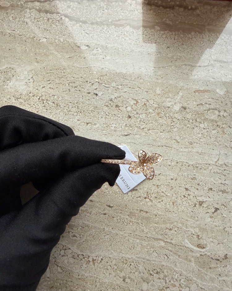 Кольцо Pasquale Bruni маленький цветок арт.15380R