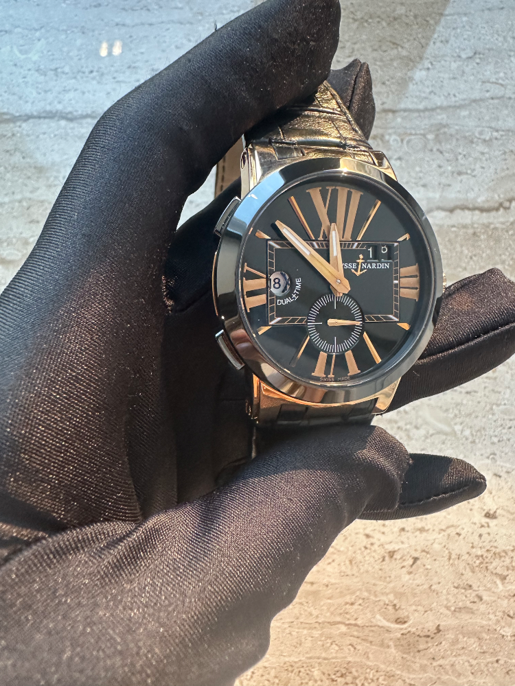 Часы Ulysse Nardin EXECUTIVE DUAL TIME 43 ROSE GOLD 246-00