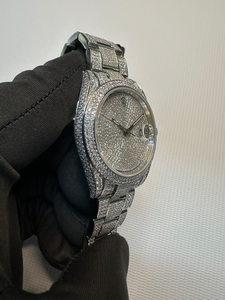 Часы Rolex Datejust 41mm Diamonds ТЮНИНГ
