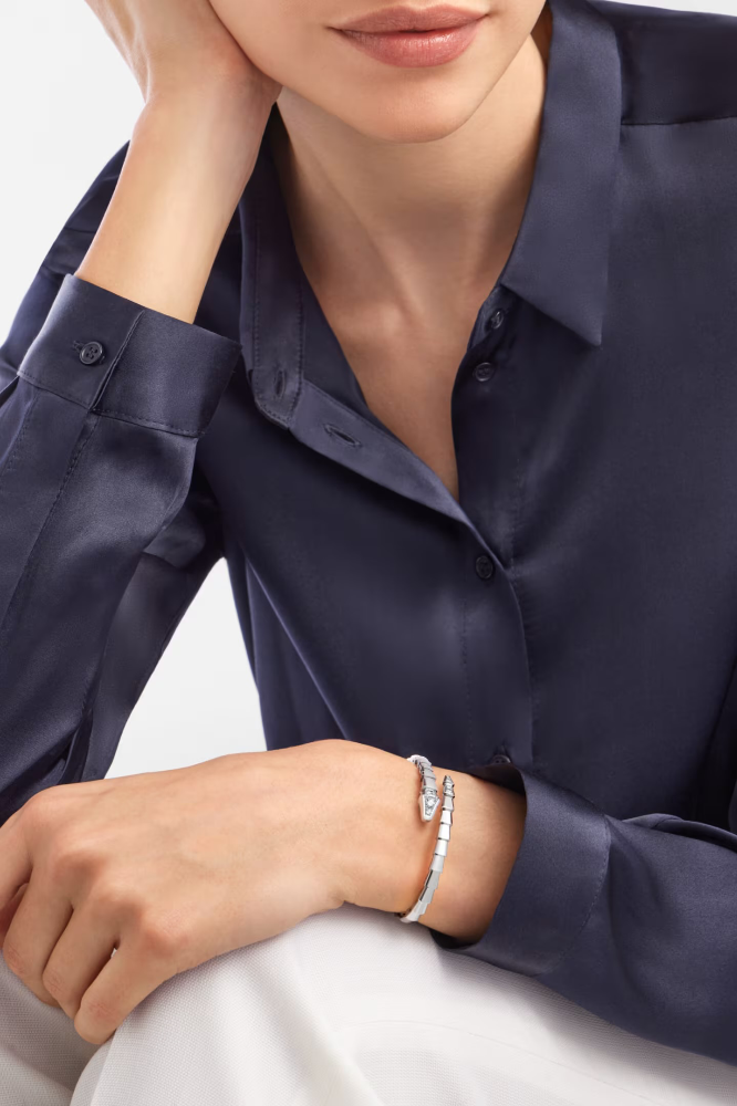 Браслет BVLGARI SERPENTI VIPER BRACELET 360153 (Размер 17)