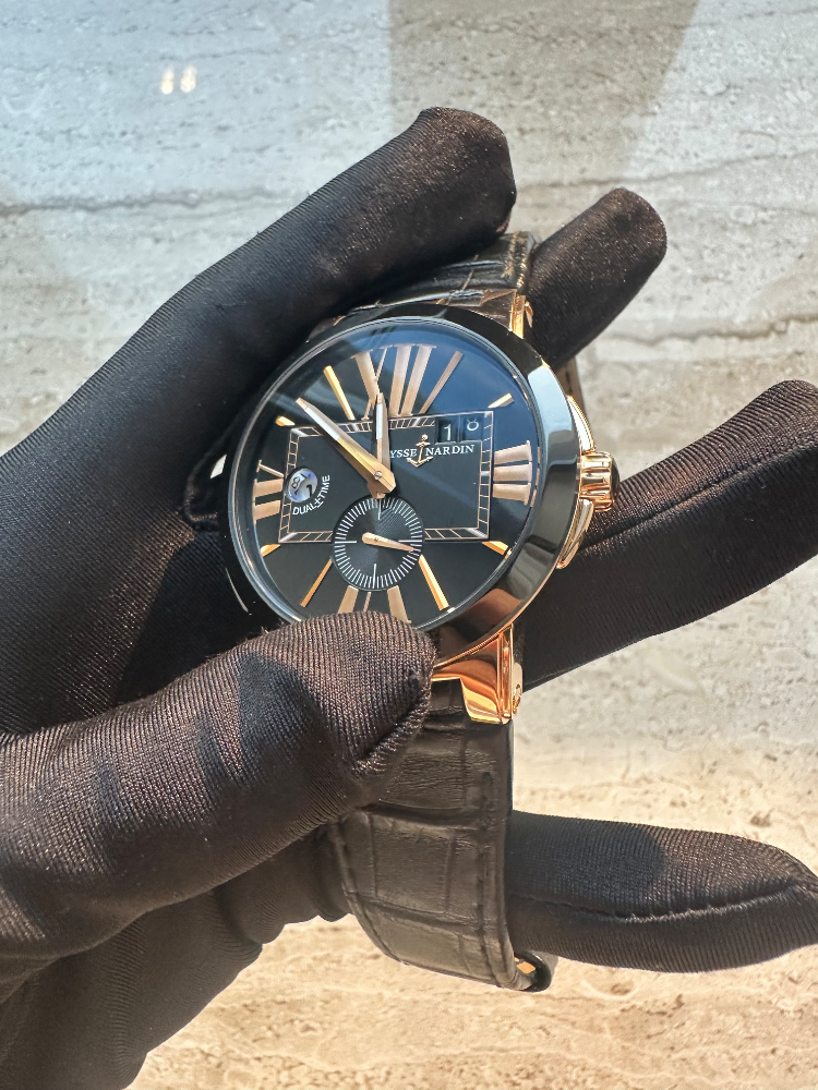 Часы Ulysse Nardin EXECUTIVE DUAL TIME 43 ROSE GOLD 246-00