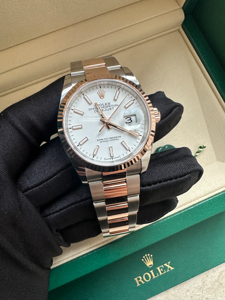 Часы Rolex DateJust Steel and Everose Gold 36 mm 126231-0018