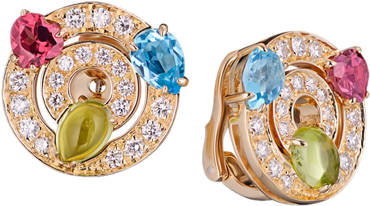 Серьги BVLGARI Astrale Anelli Color Collection OR853002