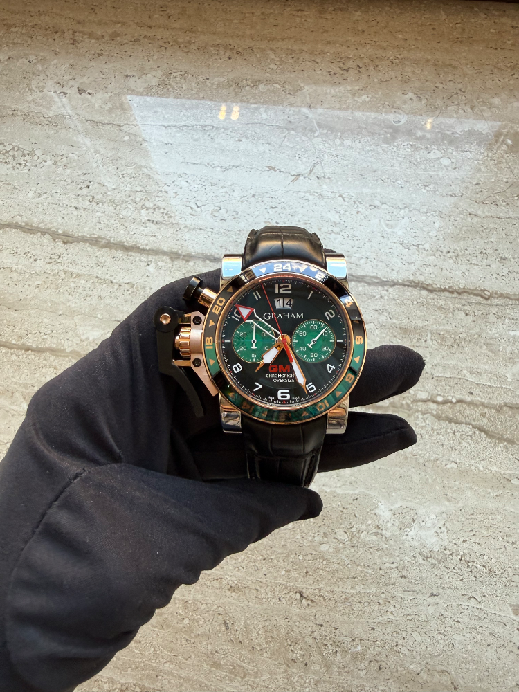 Часы Graham CHRONOFIGHTER OVERSIZE GMT 2OVGG.B26A