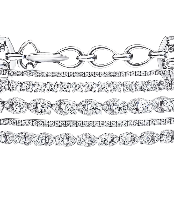 Колье Graff GATEWAY FIVE ROW DIAMOND CHOKER NECKLACE RGN685