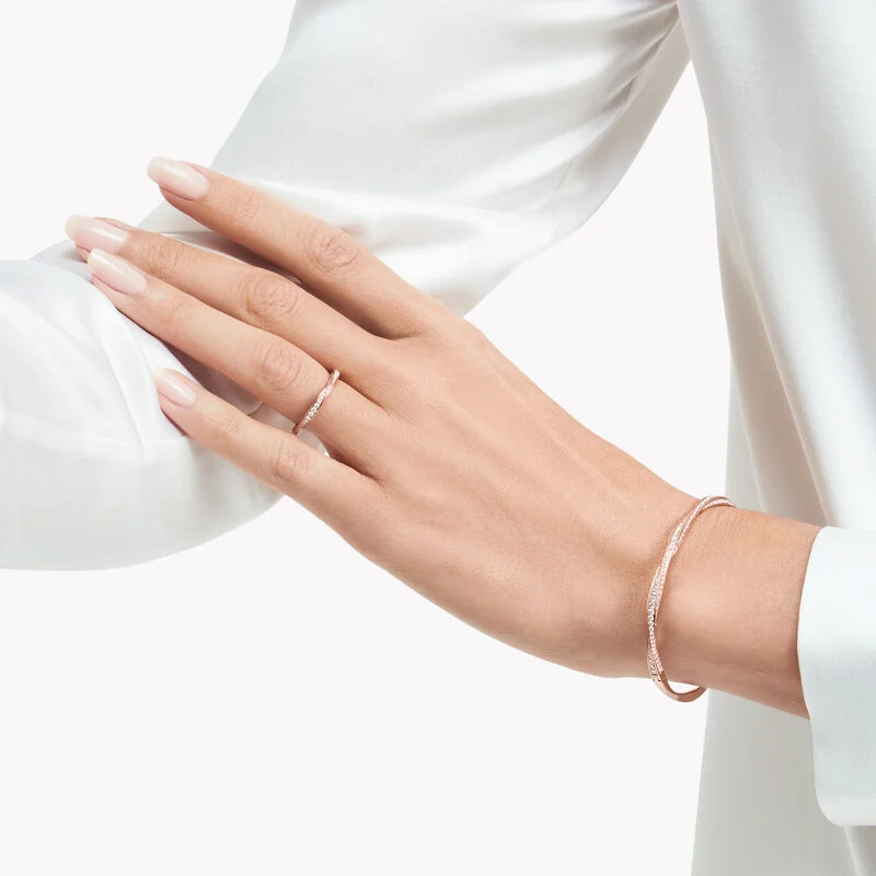 Браслет Graff Spiral Pavé Diamond Bangle RGB349