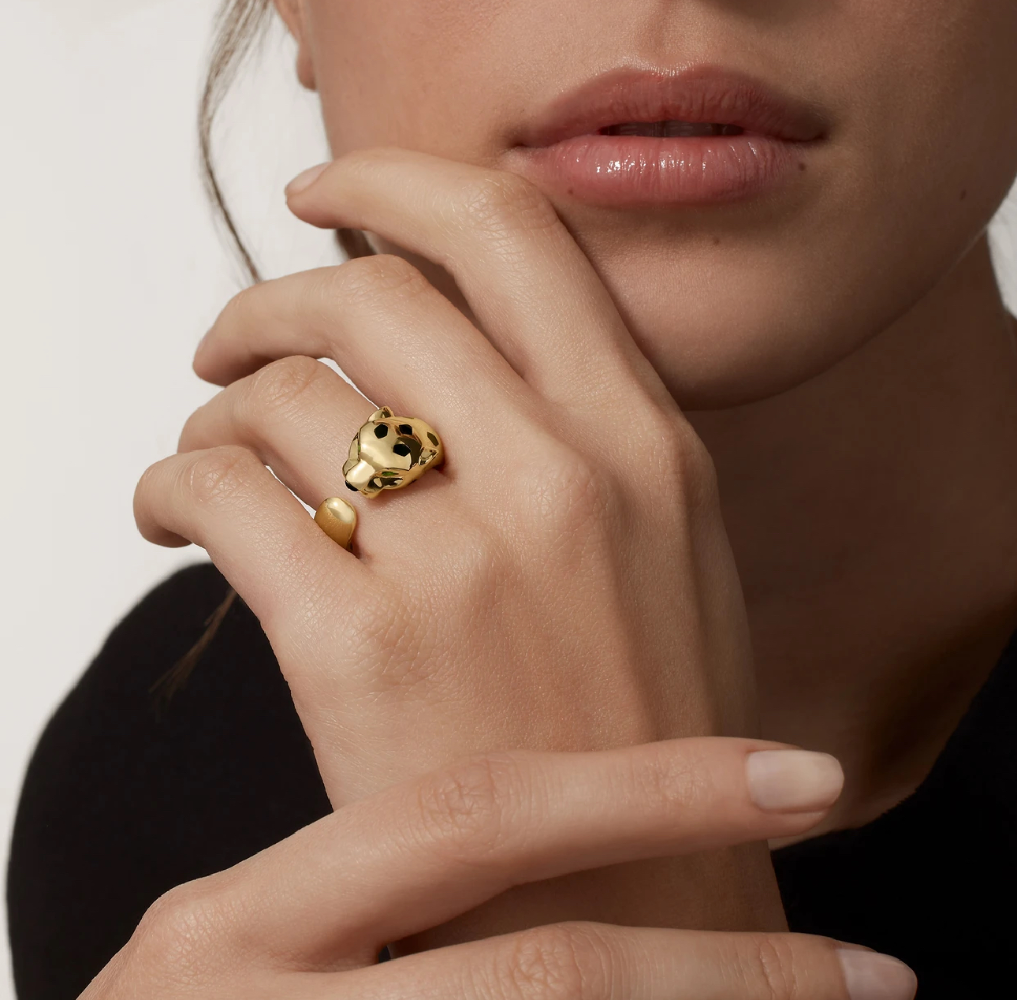 Кольцо Cartier PANTHÈRE DE RING MEDIUM MODEL B4230853