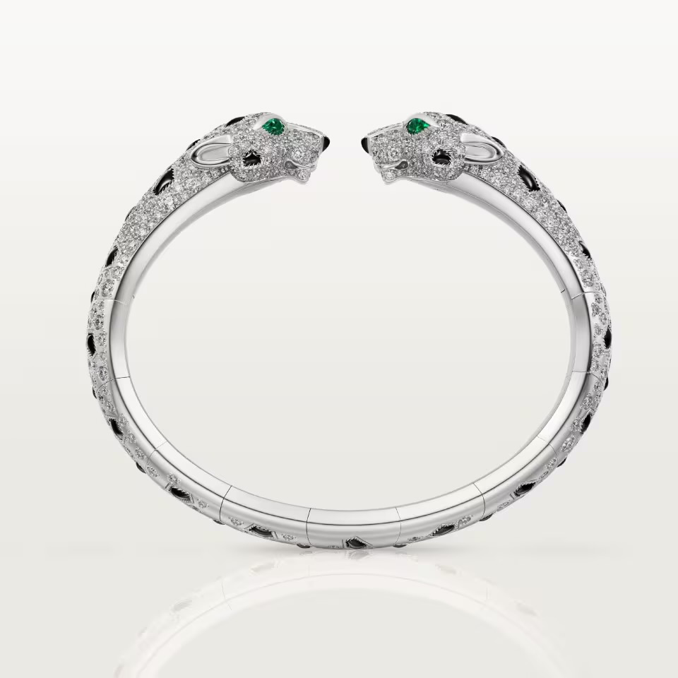 Браслет Cartier PANTHÈRE DE BRACELET ARTICULATED PAVED N6721017