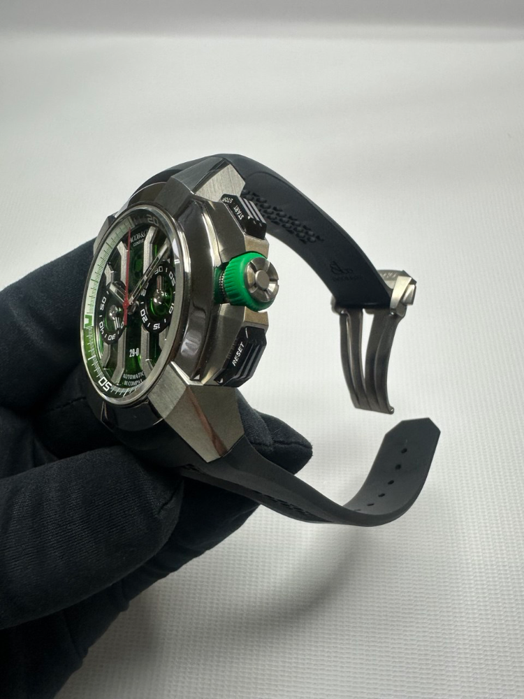 Часы JACOB & Co Epic X Chrono Titanium Skeleton Khabib