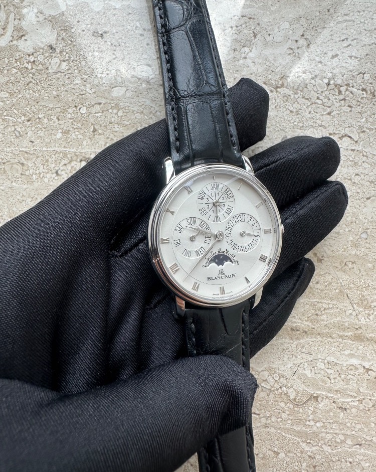 Часы Blancpain VILLERET PERPETUAL CALENDAR 6057-3442-55B