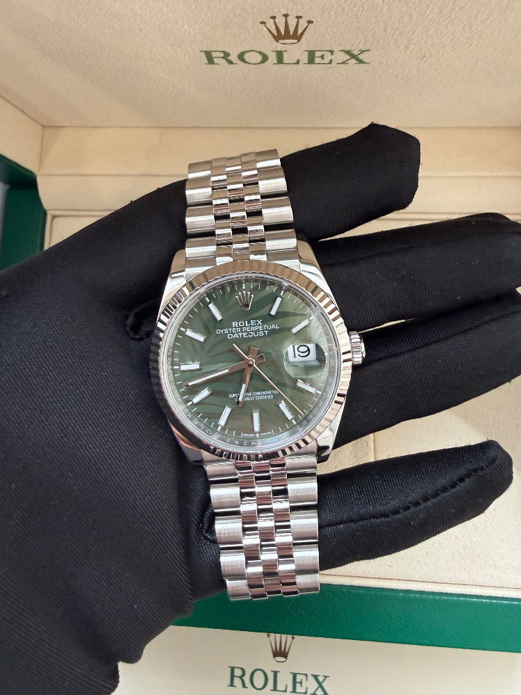 Часы Rolex Datejust Datejust 36mm Steel and White Gold 126234-0047