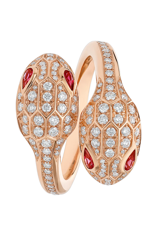 Кольцо BVLGARI Serpenti Seduttori Ring 358086