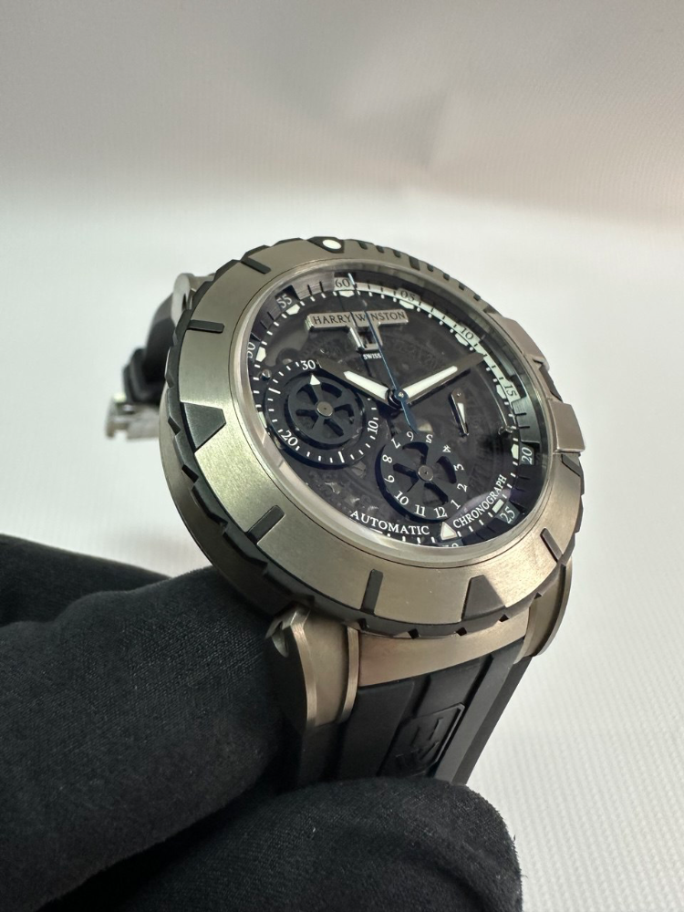 Часы Harry Winston Ocean Sport Chronograph 411/MCA44ZC.K