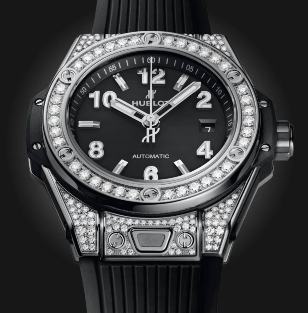 Часы Hublot Big Bang One Click Steel Pave 485.SX.1170.RX.1604