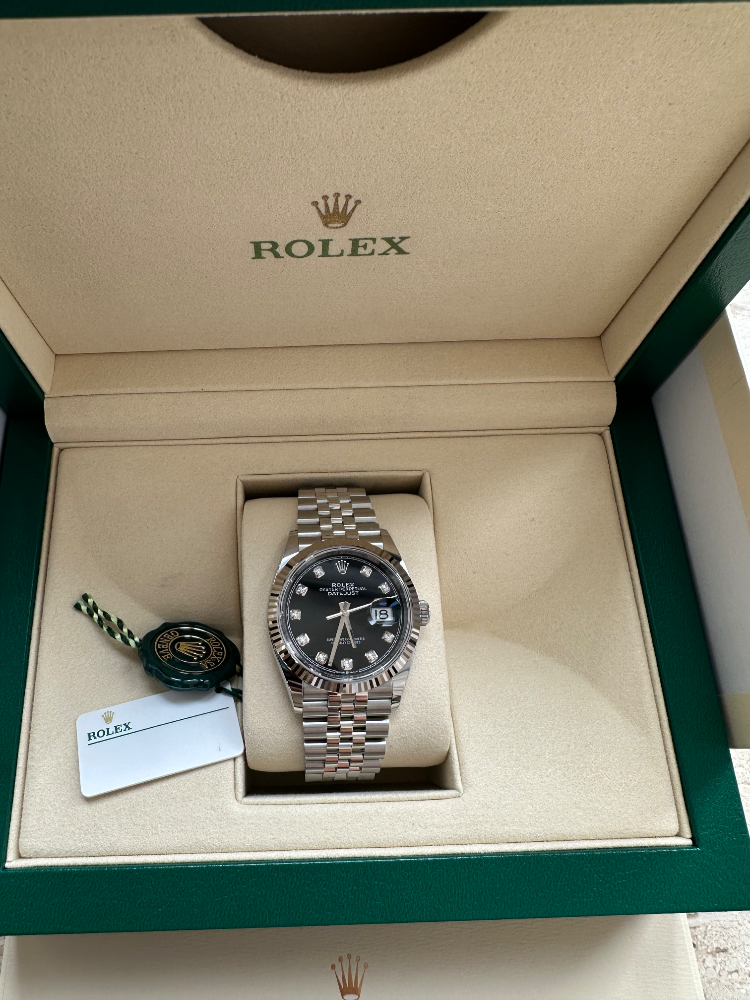 Часы Rolex Datejust 36mm Steel and White Gold 126234-0027