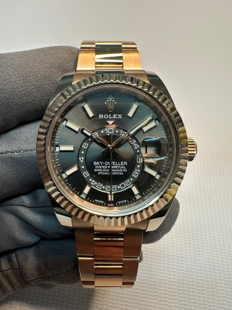 Часы Rolex Sky-Dweller 42mm Everose Gold 326935