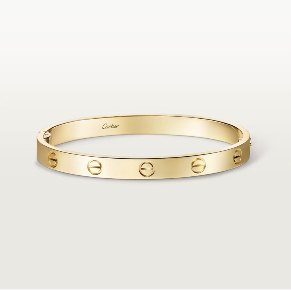 Браслет Cartier LOVE BRACELET SINGLE-SCREW CLOSURE CLASSIC MODEL B6081821