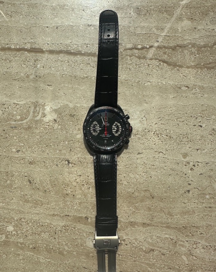 Часы TAG Heuer Grand Carrera Calibre 17 RS2 Automatic Chronograph 43 mm CAV518B.FC6237