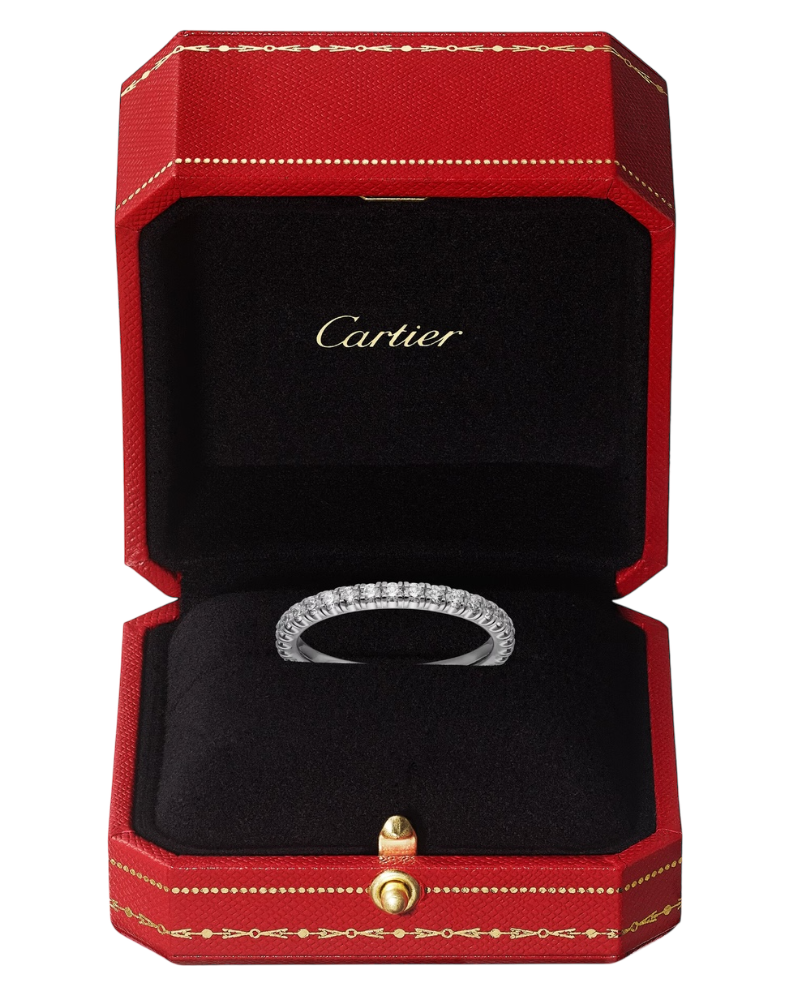 Кольцо Cartier ETINCELLE DE WEDDING BAND 2 MM WIDTH PAVED CRB4077955