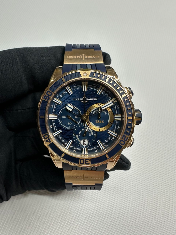 Часы Ulysse Nardin Diver Chronograph 1502-151-3/93