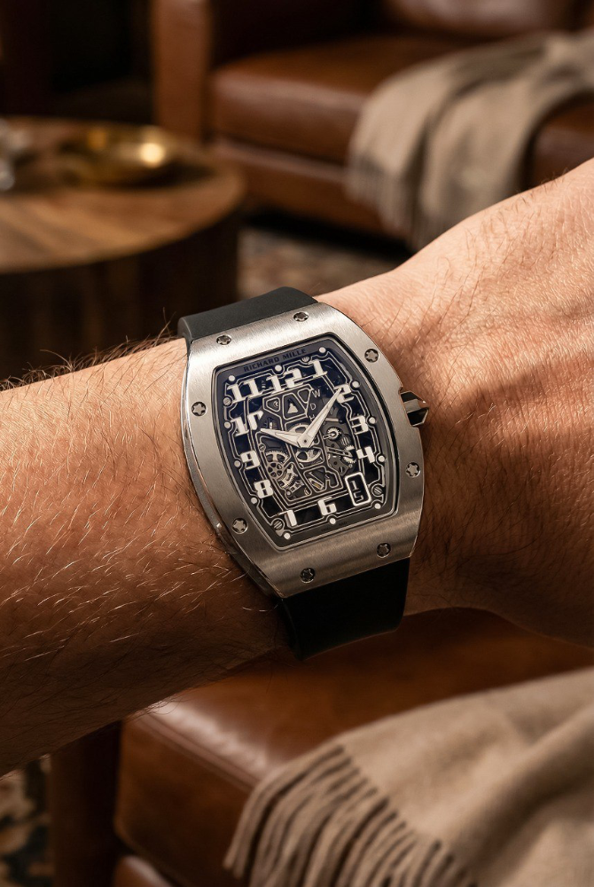 Часы Richard Mille RM 67-01 Automatic Extra Flat Titanium